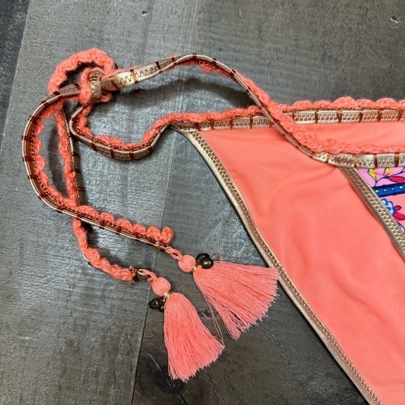 Aerie Multi-Colored Maillot of Bain Bikini Bottom size Medium - Picture 5 of 9